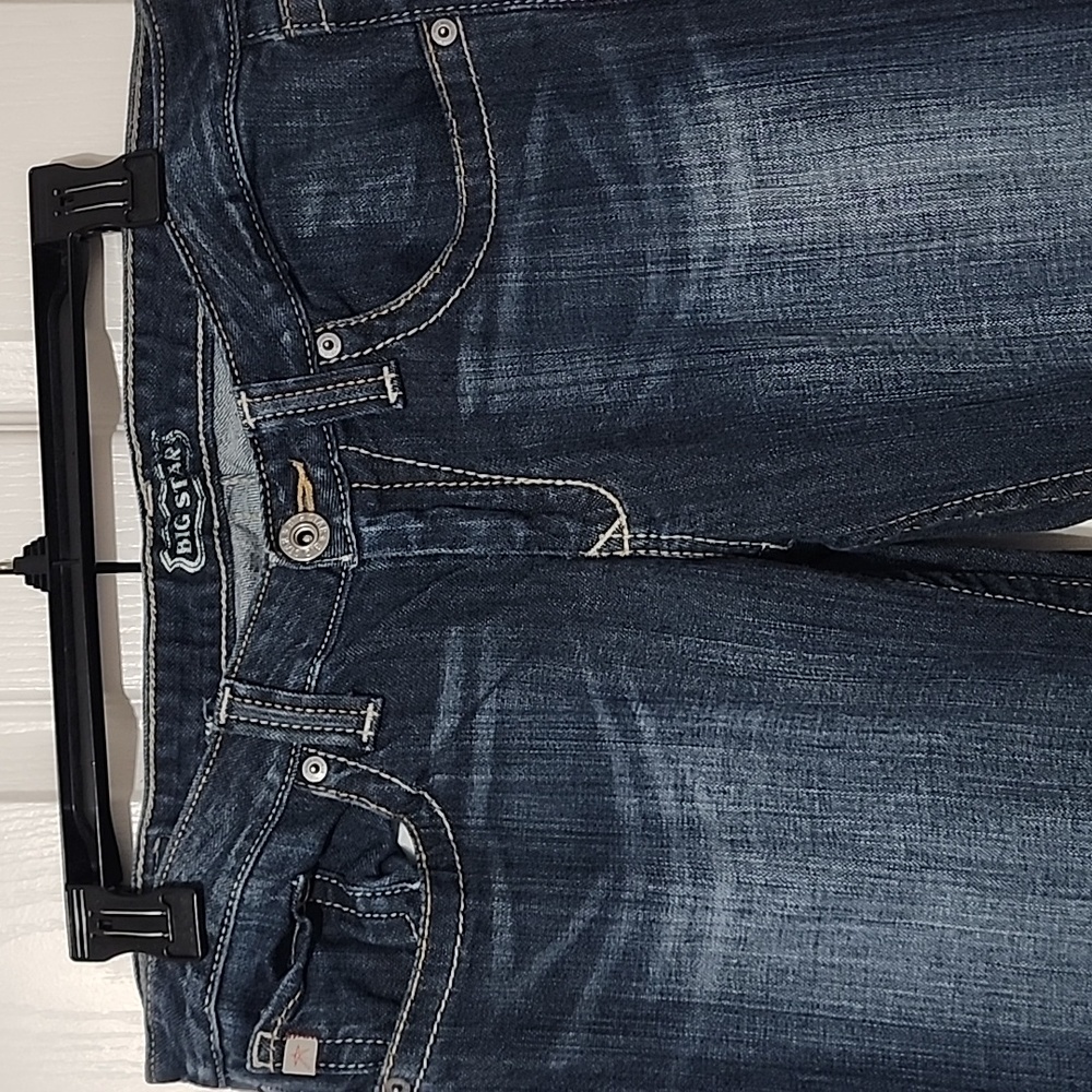 Big Star Sweet Low Boot Women's Jeans 31 Long - Picture 2 of 5